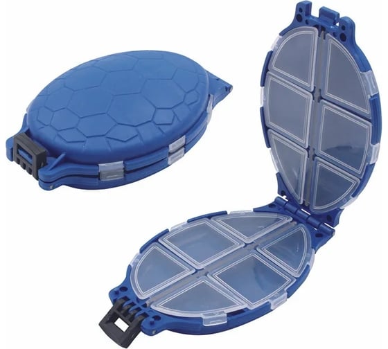 Namazu Коробка для рыболовных мелочей turtle (12 отдел.) 110x75x30 мм N-BOX12 1