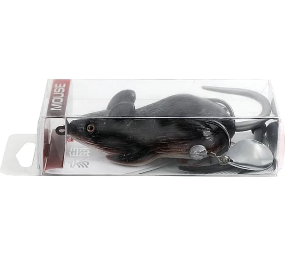 Мышь-незацепляйка Namazu mouse с лепестками, 76 мм, 26 г, цвет 14, крючок-двойник yr hooks, bn, n2 N-MP76-26-14