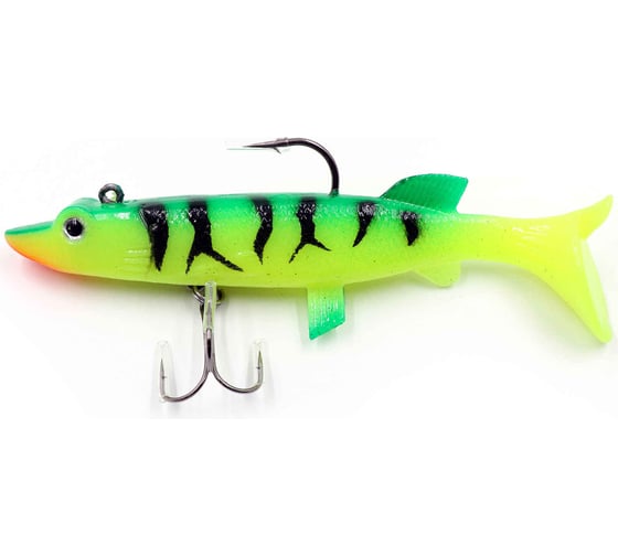 Оснащенная приманка Namazu pvc pike, l-120 мм, 29 г, цвет 06, 2 шт N-BEPI-12006