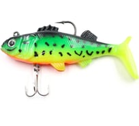 Приманка оснащенная Namazu pvc perch, l-100 мм, 40 г, цвет 07, 2 шт N-BEP-10007