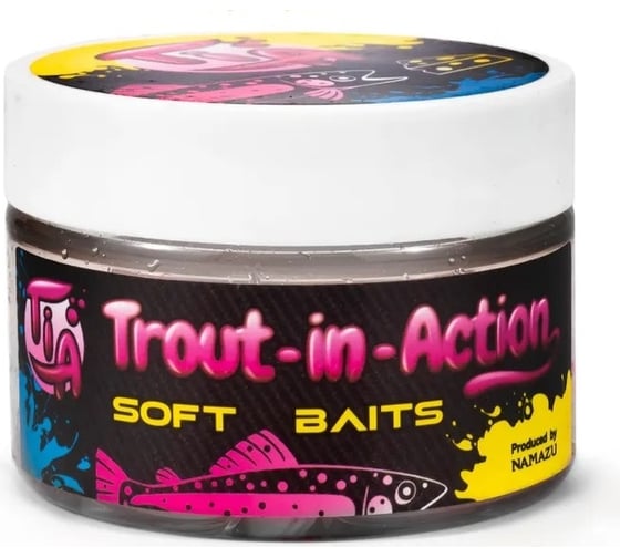 Приманка Namazu pro tia gummer, 40 мм, сыр, цвет 110, 10 шт NPT-BG402-110 1