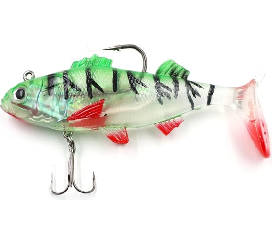 Оснащенная приманка Namazu pvc perch, l-80 мм, 19 г, цвет 03, 2 шт N-BEP-8003 1