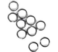 Заводное кольцо Namazu ring-a, цвет cr, р. 3, d 9 mm, test-27 кг, 10 шт N-FT-RA3