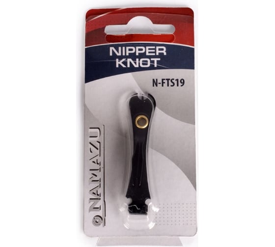 Рыболовные кусачки с узловязом Namazu nipper knot, l-66 мм N-FTS19