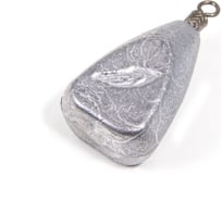 Плоский груз ЯМАН колокол с вертлюгом, 5 шт, 80 г Я-ГКП-80-5