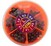 Набор грузил ЯМАН р. L, 60 г, 0.2-2.0 г Я-НГ-L60