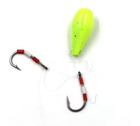 Приманка ЯМАН балда булава-1, с плавающими крючками, 12г, флуоресцентный желтый Я-МР716ФЖ