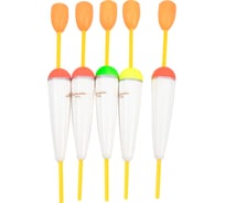 Поплавок ЯМАН конус сквозной с бобышкой, пенопласт, 4.7 г, 5 шт Я-РП84