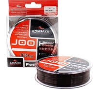 Леска Namazu joo, l-100 м, d-0.4 мм, test-11.54 кг, черная NJ100-0,4