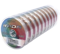 Леска Namazu irida, l-100 м, d-0.22 мм, test-4.35 кг, прозрачная, 10 шт NI100-0,22