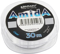 Леска Namazu amida, l-30 м, d-0.25 мм, test-7.00 кг, прозрачная, 10 шт NA30-0,25