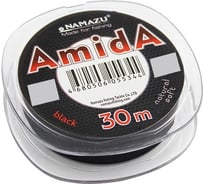 Леска Namazu amida, l-30 м, d-0.23 мм, test-6.00 кг, угольно-черный, 10 шт NA30-0,23B
