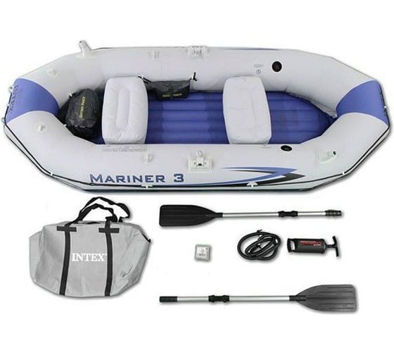 Надувная лодка Intex Mariner 3 Set 297х127х46см 68373