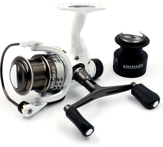 Безынерционная катушка Namazu white fish wf3000, 4+1 подшип N-RWF3000