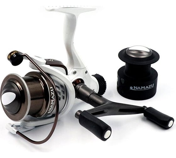 Безынерционная катушка Namazu white fish wf4000, 4+1 подшип N-RWF4000