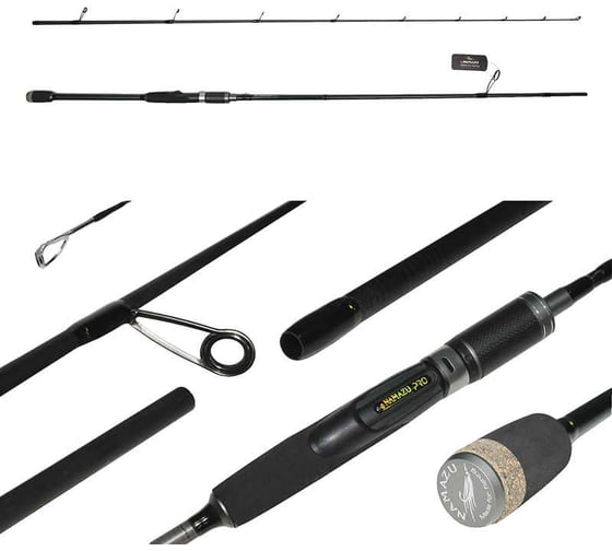 Штекерный карбоновый спиннинг Namazu pro supapull-jack ii, im9, 2.7 м, тест 5-25 г NP-SJ-27M