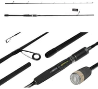 Штекерный карбоновый спиннинг Namazu pro, supapull-jack ii, im9, 2.4 м, тест 2-8 г NP-SJ-24UL-S