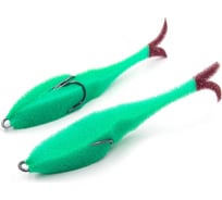Поролоновая рыбка ЯМАН devious minnow на двойнике, р. 105 мм, цвет 11, 5 шт. Y-DM105-11