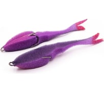 Поролоновая рыбка ЯМАН devious minnow на двойнике, р. 135 мм, цвет 25 uv, 5 шт. Y-DM135-25