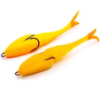 Поролоновая рыбка ЯМАН devious minnow на двойнике, р. 90 мм, цвет 20 uv, 5 шт. Y-DM90-20