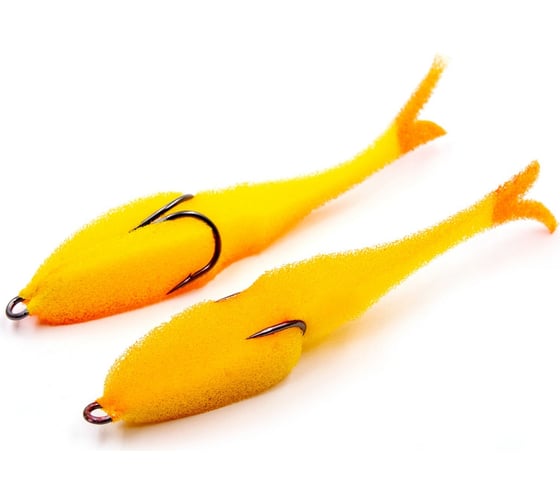 Поролоновая рыбка ЯМАН devious minnow на двойнике, р. 90 мм, цвет 20 uv, 5 шт. Y-DM90-20 1