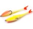 Поролоновая рыбка ЯМАН devious minnow на двойнике, р. 120 мм, цвет 16 uv, 5 шт. Y-DM120-16 1