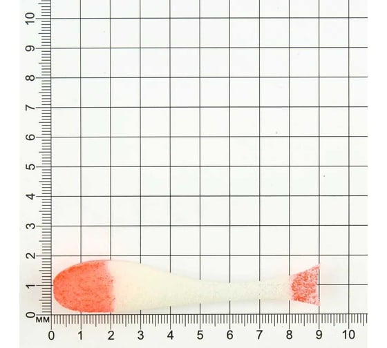 Поролоновая рыбка ЯМАН с силиконовой вставкой, р. 90 мм, цвет 15 uv, 5 шт. Y-PS90-15