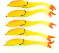 Поролоновая рыбка ЯМАН devious minnow на двойнике, р. 135 мм, цвет 21 uv, 5 шт. Y-DM135-21