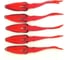 Поролоновая рыбка ЯМАН devious minnow на двойнике, р. 105 мм, цвет 24 uv, 5 шт. Y-DM105-24 3