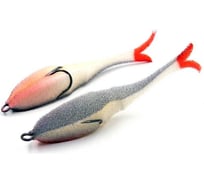 Поролоновая рыбка ЯМАН devious minnow на двойнике, р. 105 мм, цвет 18 uv, 5 шт. Y-DM105-18
