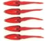 Поролоновая рыбка ЯМАН devious minnow на двойнике, р. 90 мм, цвет 24 uv, 5 шт. Y-DM90-24 3