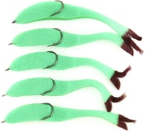 Поролоновая рыбка ЯМАН devious minnow на двойнике, р. 135 мм, цвет 11, 5 шт. Y-DM135-11