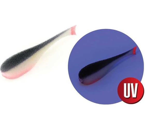 Поролоновая рыбка ЯМАН на двойнике, р. 140 мм, цвет 18 uv, 5 шт. Y-P140-18