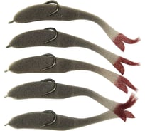 Поролоновая рыбка ЯМАН devious minnow на двойнике, р. 135 мм, цвет 14, 5 шт. Y-DM135-14