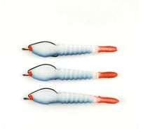 Поролоновая приманка ЯМАН water troll polliwog на офсетном крючке №2, р. 85 мм, цвет 103, 3 шт. Y-WTP85-103