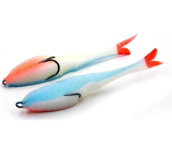 Поролоновая рыбка ЯМАН devious minnow на двойнике, р. 105 мм, цвет 22 uv, 5 шт. Y-DM105-22