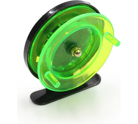 Проводочная пластиковая катушка Namazu scoter р. 5 см, зеленая N-50P01