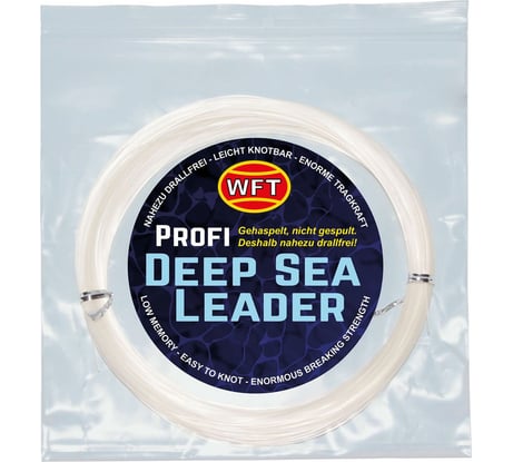 Монофильная леска WFT KG DEEP SEA LEADER Clear 050/100 1D-C-977-100