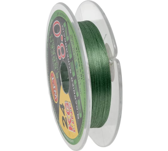 Плетеная леска WFT KG x8 Green 150/018 1D-C-506-018