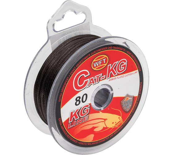 Плетеная леска WFT KG CAT Brown 300/060 1D-C-912-060