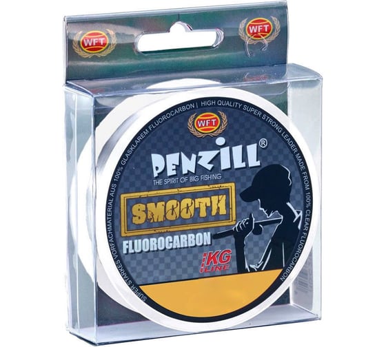 Монофильная леска WFT Penzill FLUOROCARBON Smooth 200/030 1D-C-311-030