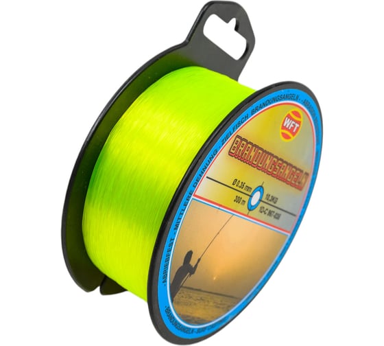 Монофильная леска WFT Zielfisch BRANDUNG для ловли в прибое 300/035 1D-C-967-035