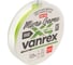 Плетеная леска LUCKY JOHN LJ Vanrex MICRO GAME х4 BRAID Fluo Green 125/010 LJ4115-010 3