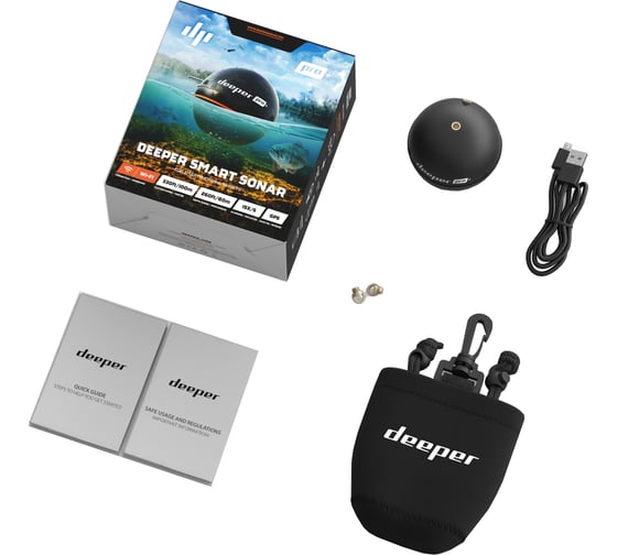 Беспроводной эхолот Deeper SONAR PRO Plus DP1H10S10
