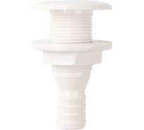 Патрубок водосброса SeaFlo 19 мм, пластик SFDS1-0750-01