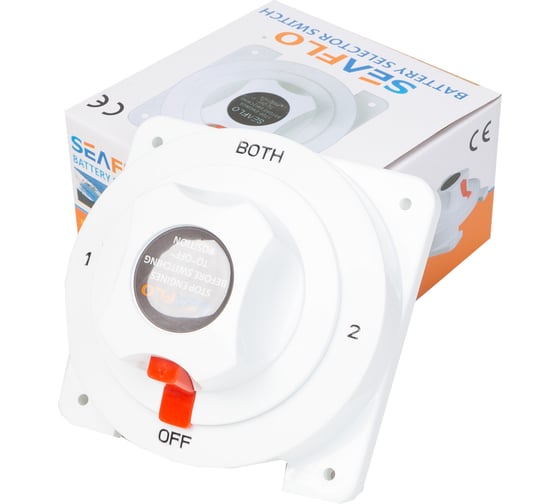 Переключатель батарей SeaFlo 175-300А, 12V/24V SFCBS-175-402