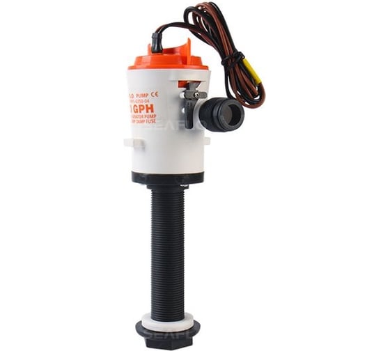 Циркуляционная помпа SeaFlo 22 л/мин, патрубок 19 мм, 12V SFBP1-G350-04
