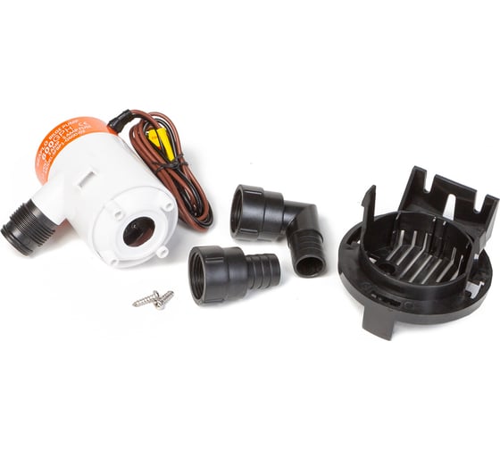 Водооткачивающая трюмная помпа SeaFlo 600 галлон/час, патрубок 19 мм, 12V SFBP1-G600-02
