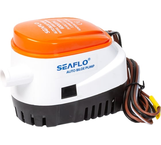 Водооткачивающая автоматическая трюмная помпа SeaFlo 600 галлон/час, патрубок 19 мм, 24V SFBP2-G600-06