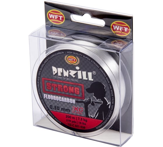 Леска моно WFT Penzill FLUOROCARBON Strong 200/030 1D-C-321-030 1